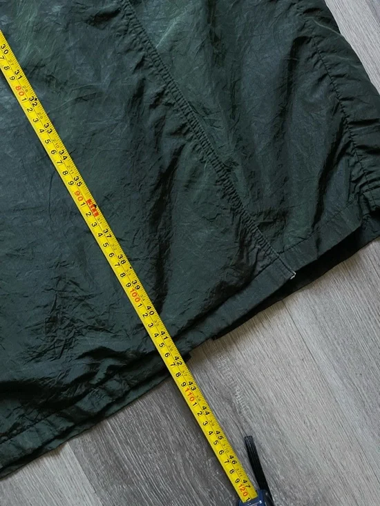 Olive Green Trench Coat Belted Lightweight Minimalist The Row Style Chic Paris - Picture 8 of 8